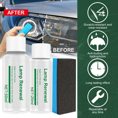 Auto Long Lasting Headlight Repair Fluid For Clear Bright Lights