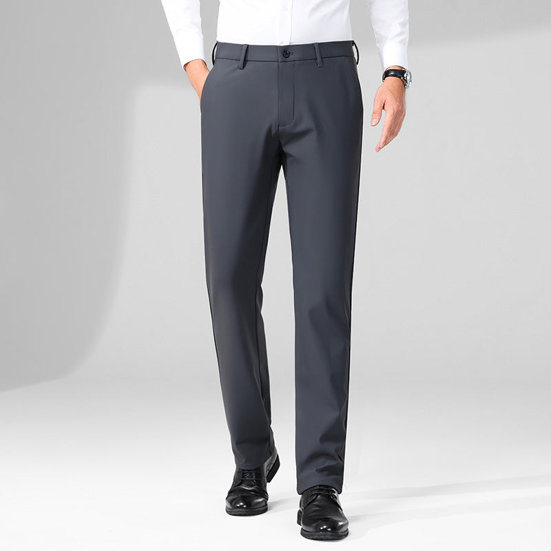 Men's Business Suit Pants Thickened Comfortable Formal Trousers