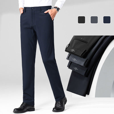 Men's Business Suit Pants Thickened Comfortable Formal Trousers