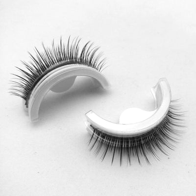 Snap-On Eyelashes Set Natural Look Lightweight Comfortable Wear