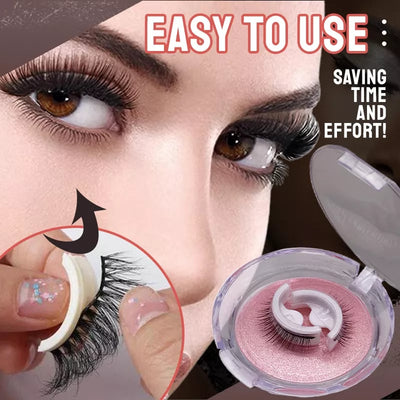 Snap-On Eyelashes Set Natural Look Lightweight Comfortable Wear