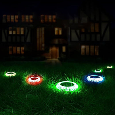 Outdoor Solar Sensor Lights For Garden Lawn Illumination
