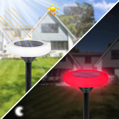Outdoor Solar Sensor Lights For Garden Lawn Illumination