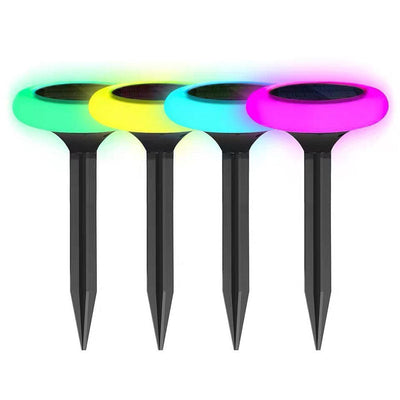 Outdoor Solar Sensor Lights For Garden Lawn Illumination