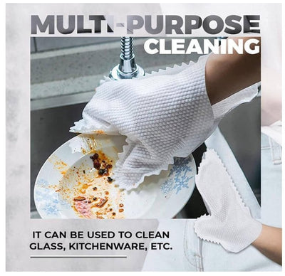 Household Cleaning Gloves For Home Dust Removal And Disinfection