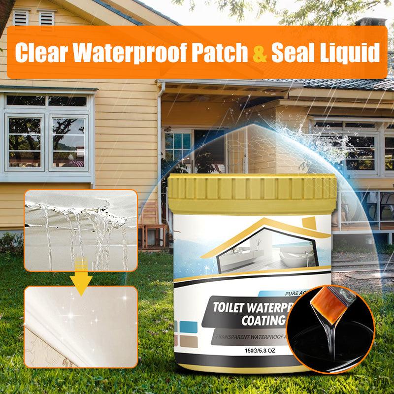 Waterproof Clear Sealant Patch For Instant Leak And Crack Repair