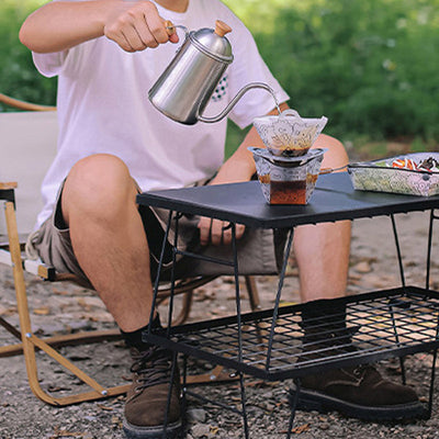 Portable Outdoor Folding Utensils Lightweight Durable PP Camping Set