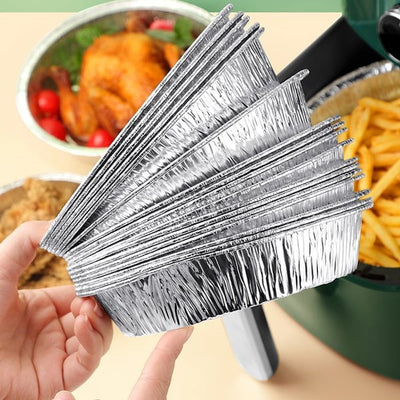 Oil Proof Aluminum Foil Tray Tin Box For Food Storage