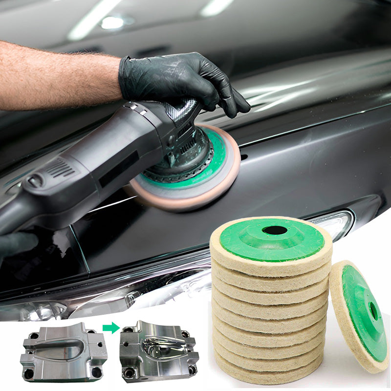 Felt Polishing Discs Precise Polishing Pads For Smooth Finishing