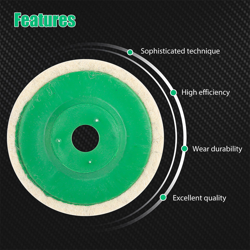 Felt Polishing Discs Precise Polishing Pads For Smooth Finishing