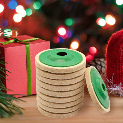 Felt Polishing Discs Precise Polishing Pads For Smooth Finishing