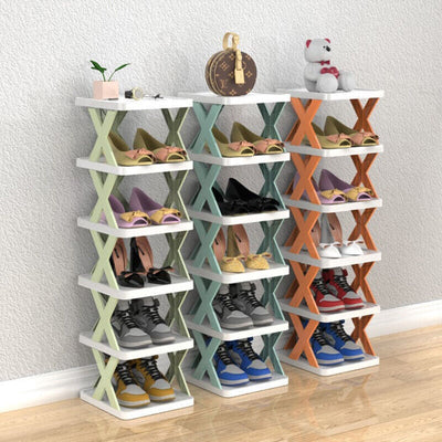 Multi-Layer Shoe Rack Durable Storage Organizer For Shoes