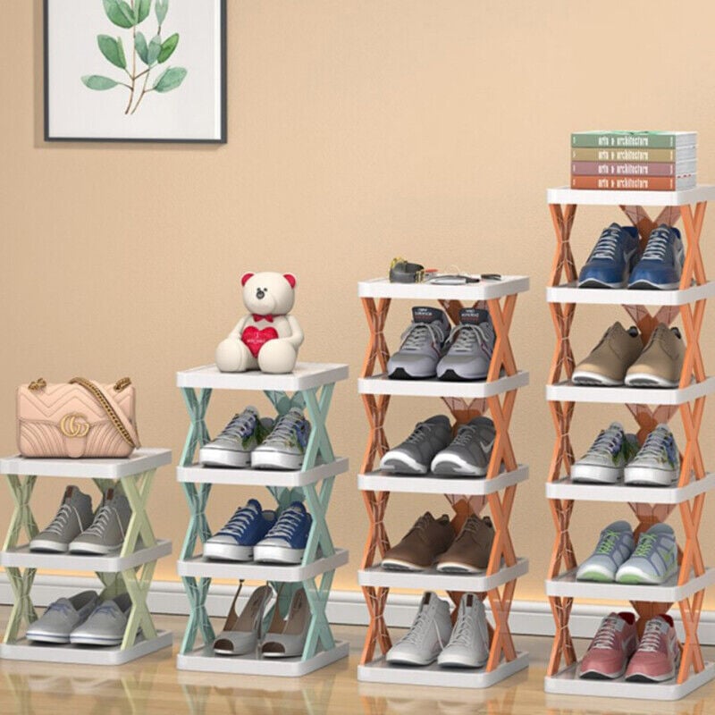 Multi-Layer Shoe Rack Durable Storage Organizer For Shoes