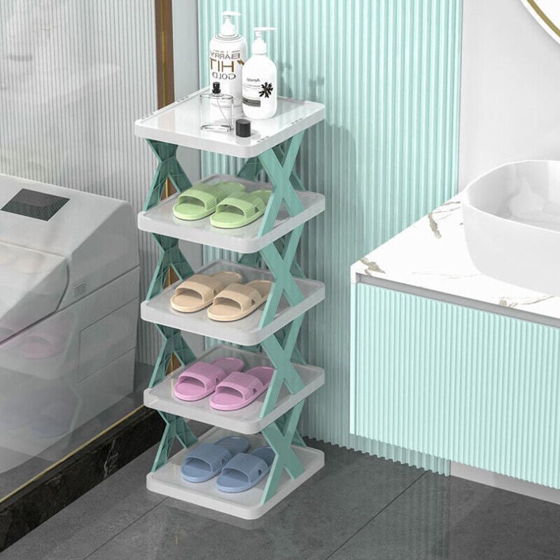Multi-Layer Shoe Rack Durable Storage Organizer For Shoes