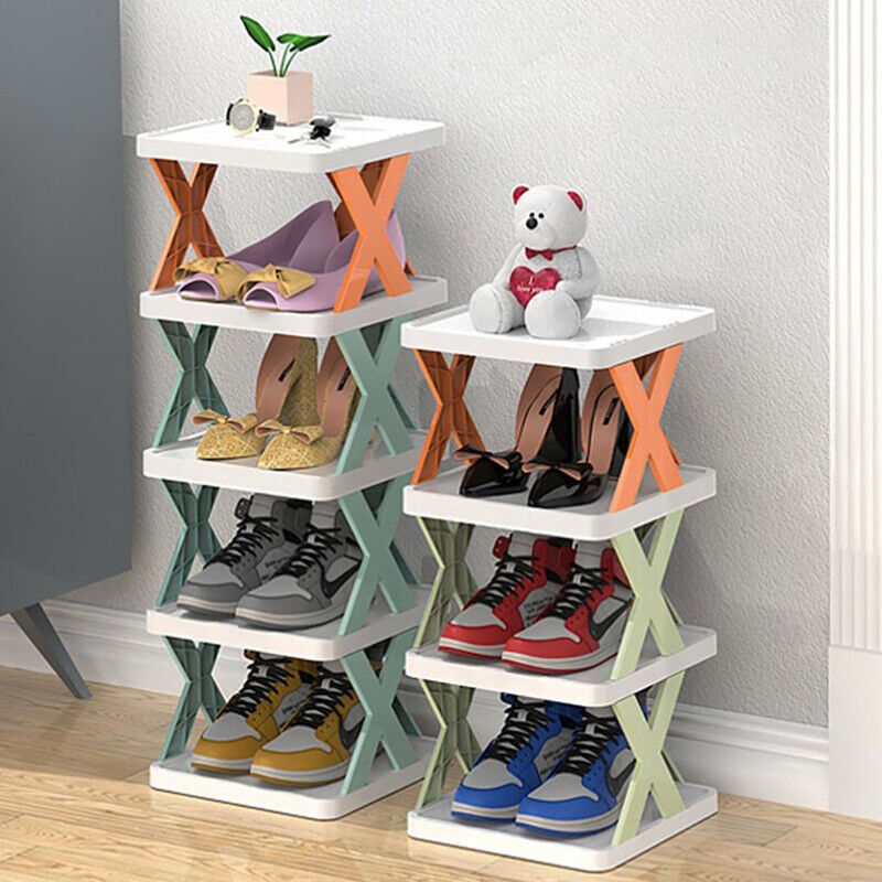 Multi-Layer Shoe Rack Durable Storage Organizer For Shoes