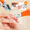 Wide Jaw Nail Clipper Slanted Design Anti-Splash Precision Tool