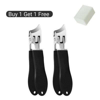 Wide Jaw Nail Clipper Slanted Design Anti-Splash Precision Tool