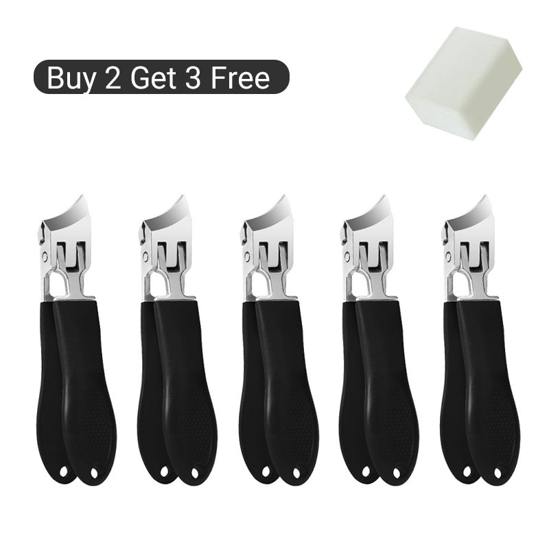 Wide Jaw Nail Clipper Slanted Design Anti-Splash Precision Tool