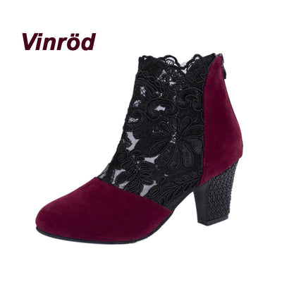 Women's Lace High Heels Elegant Summer Shoes For Women
