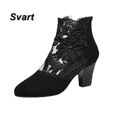 Women's Lace High Heels Elegant Summer Shoes For Women