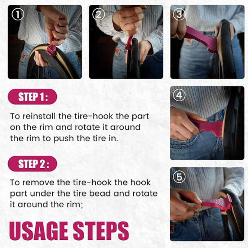 Bicycle Tire Lever Durable Lightweight Repair Tool For Bikes