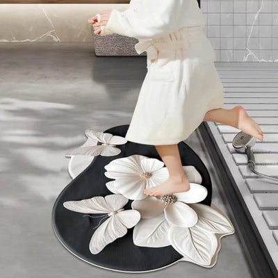 3D Non Slip Absorbent Mat With Realistic Pattern And Grip