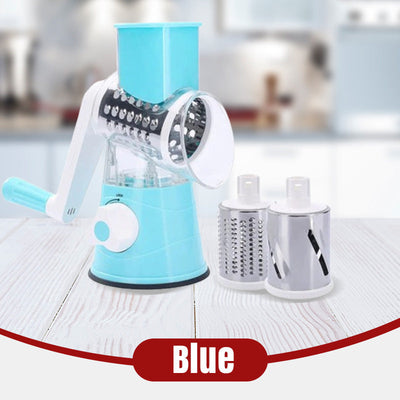 Manual Rotary Grater And Chopper For Easy Slicing And Shredding