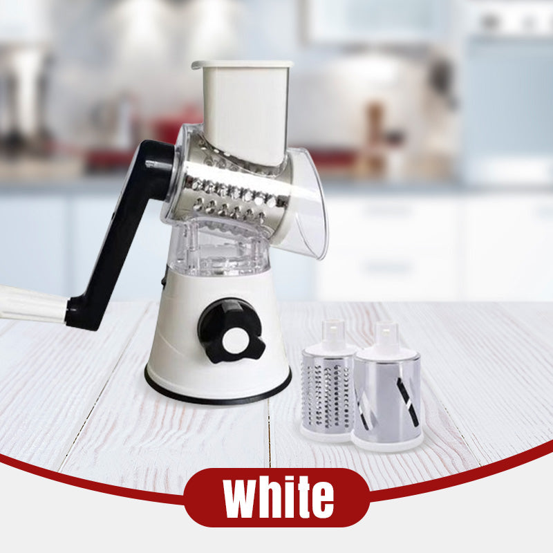 Manual Rotary Grater And Chopper For Easy Slicing And Shredding