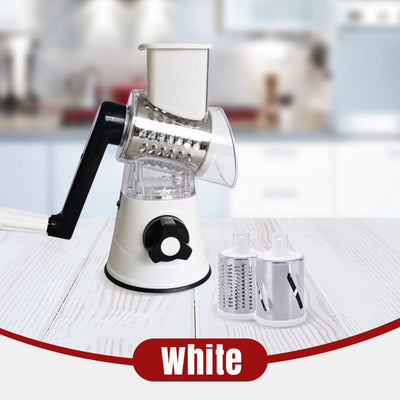 Manual Rotary Grater And Chopper For Easy Slicing And Shredding