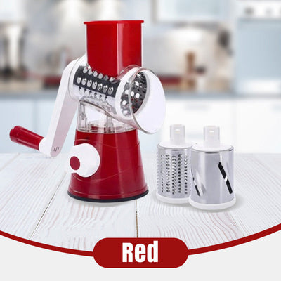 Manual Rotary Grater And Chopper For Easy Slicing And Shredding