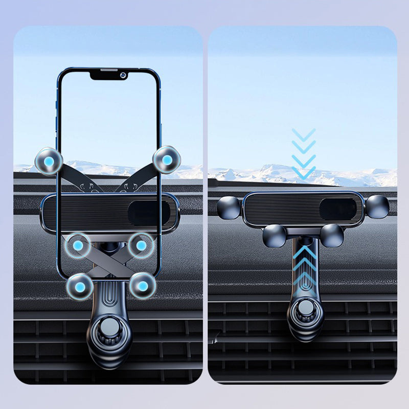 Universal Car Phone Mount Air Vent Holder 360 Degree Rotation