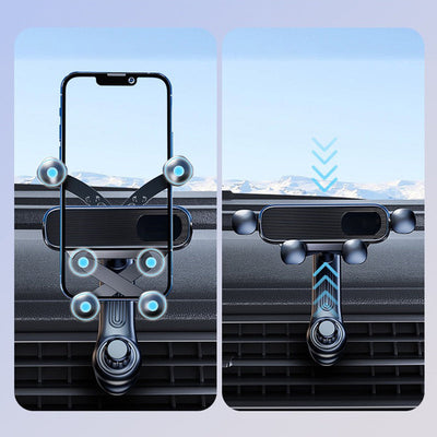 Universal Car Phone Mount Air Vent Holder 360 Degree Rotation