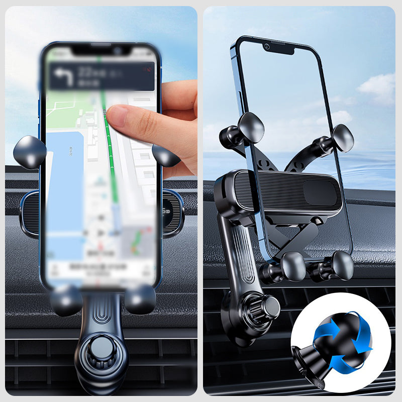 Universal Car Phone Mount Air Vent Holder 360 Degree Rotation