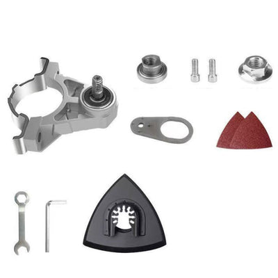 Angle Grinder Converter Set With Flexible Universal Joint Attachment
