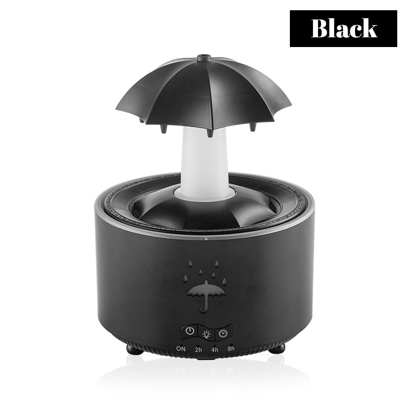 7 Color Rotating Raindrop Aromatherapy Humidifier For Home