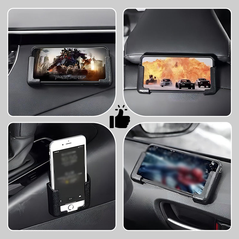 Multi-functional Sticky Car Phone Holder For Dashboard And Windshield