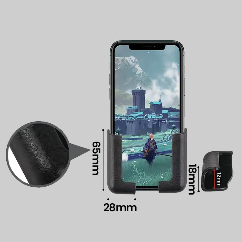 Multi-functional Sticky Car Phone Holder For Dashboard And Windshield