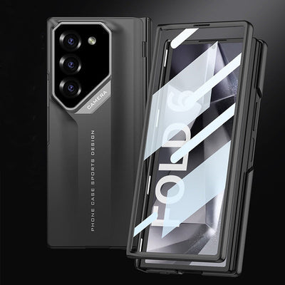 Magnetic Folding Phone Case With Integrated Shell Film Design