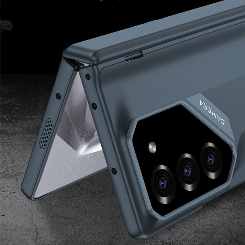 Magnetic Folding Phone Case With Integrated Shell Film Design