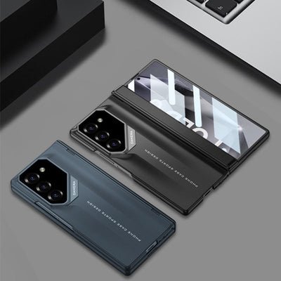 Magnetic Folding Phone Case With Integrated Shell Film Design