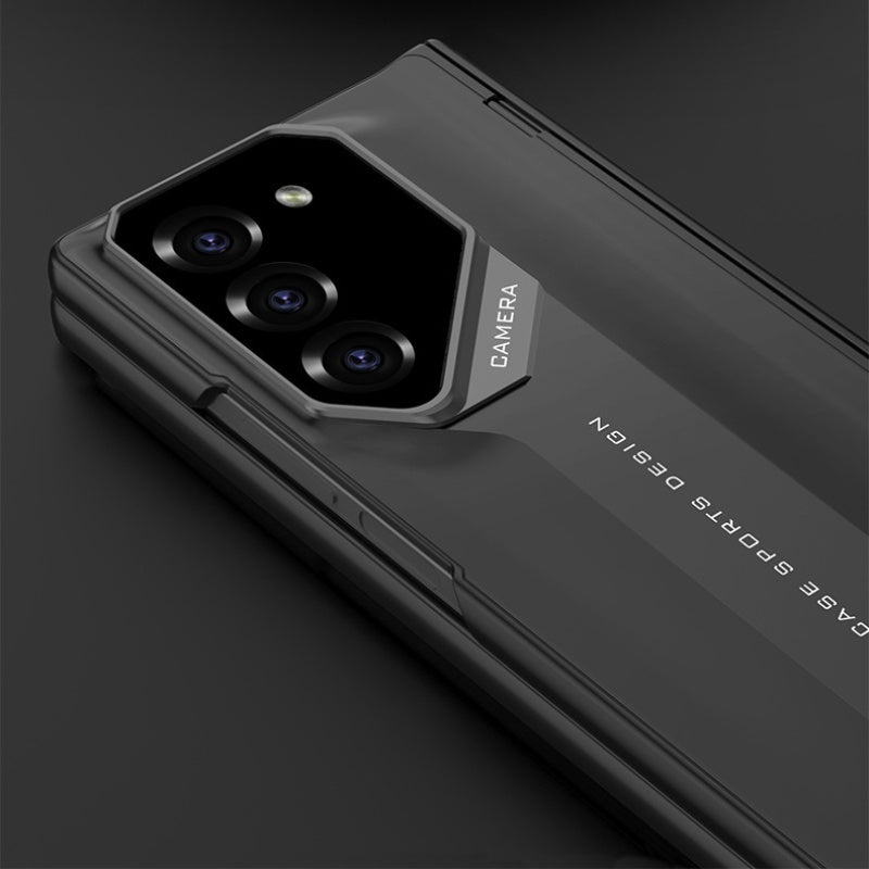 Magnetic Folding Phone Case With Integrated Shell Film Design