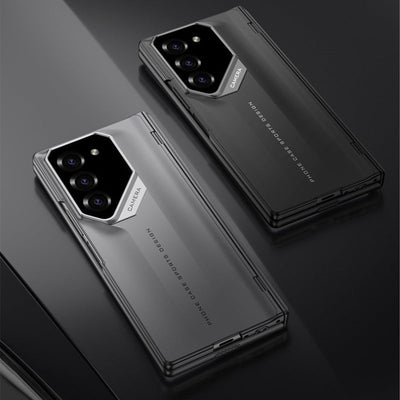 Magnetic Folding Phone Case With Integrated Shell Film Design