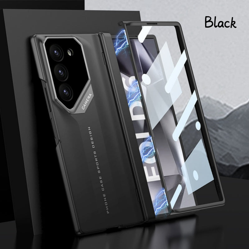 Magnetic Folding Phone Case With Integrated Shell Film Design