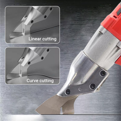 Brushless Cordless Sheet Metal Cutter Lightweight Powerful Tool