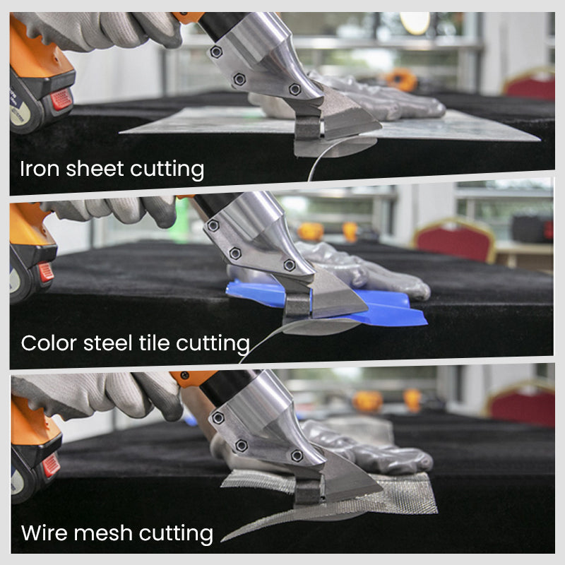 Brushless Cordless Sheet Metal Cutter Lightweight Powerful Tool