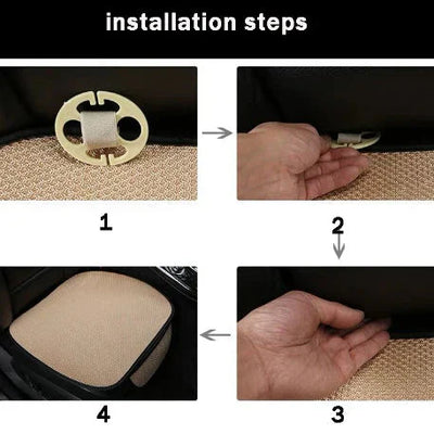Breathable Non Slip Cotton Car Seat Covers For Comfortable Driving