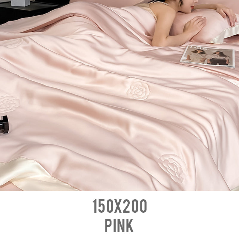 4-Piece Summer Quilt Set Lightweight Breathable Bedding Collection