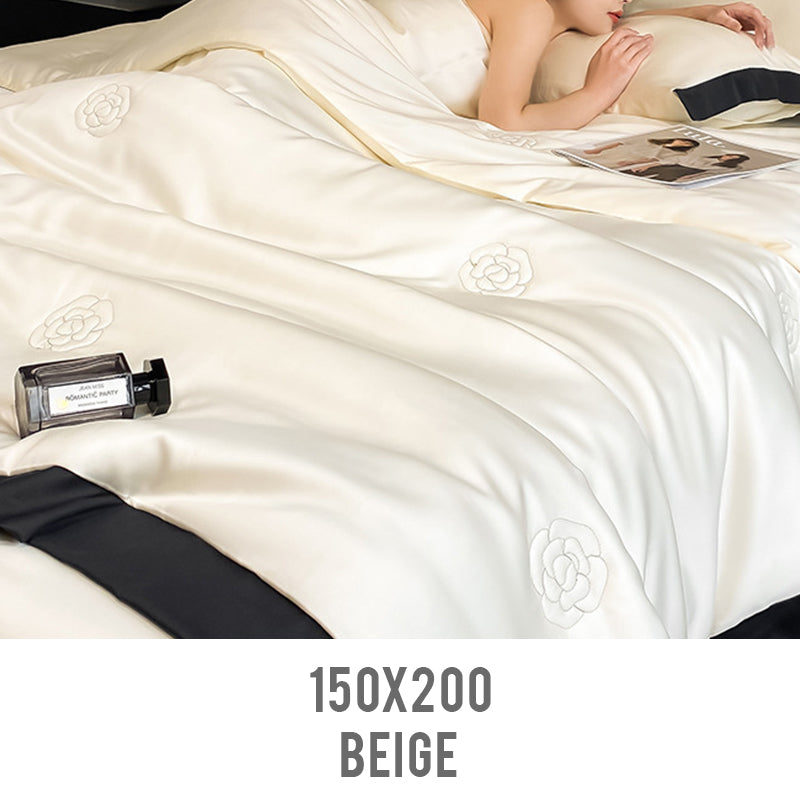 4-Piece Summer Quilt Set Lightweight Breathable Bedding Collection