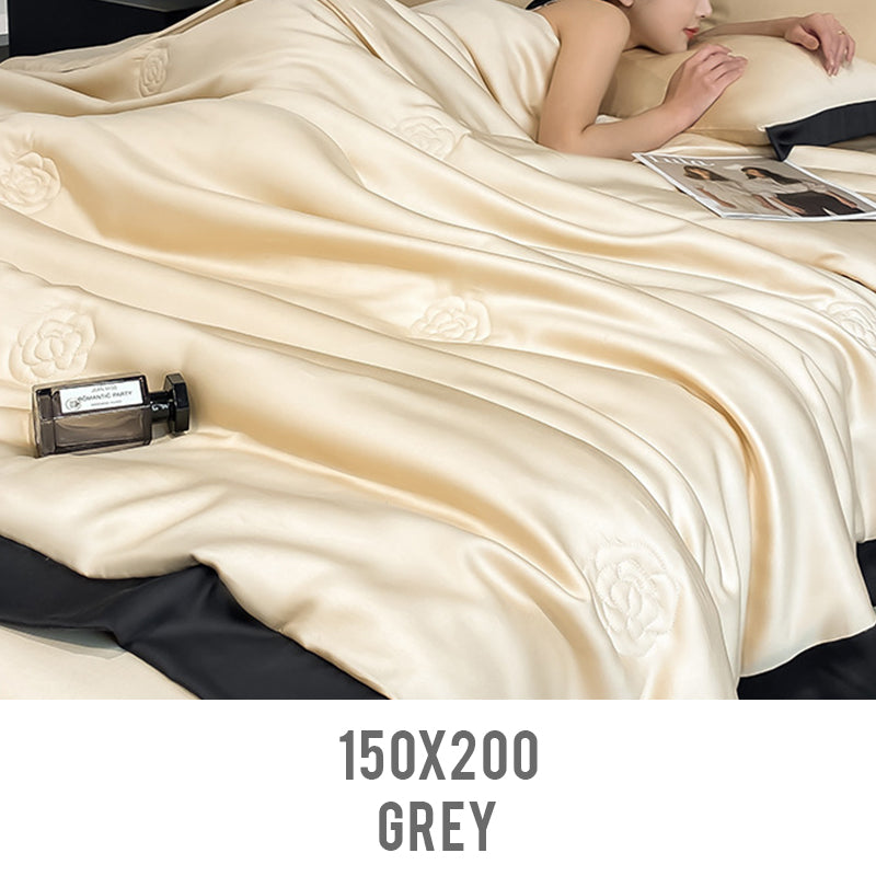 4-Piece Summer Quilt Set Lightweight Breathable Bedding Collection