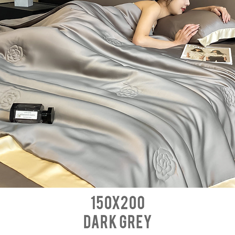 4-Piece Summer Quilt Set Lightweight Breathable Bedding Collection